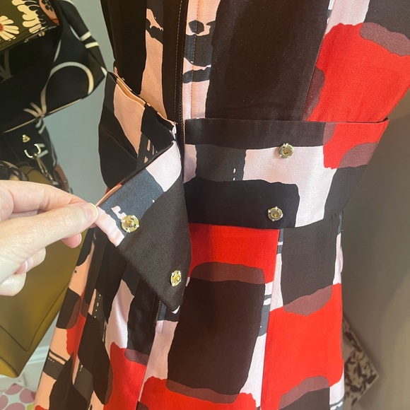 KATE SPADE BOW BACK DRESS. - Picture 4 of 8